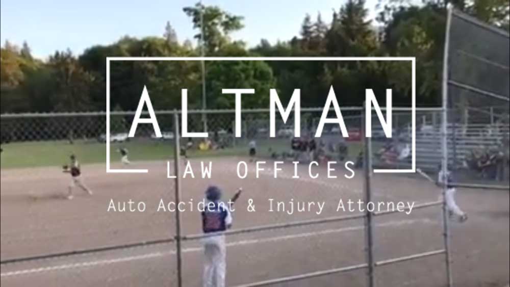 Altman Law Sponsors Baseball